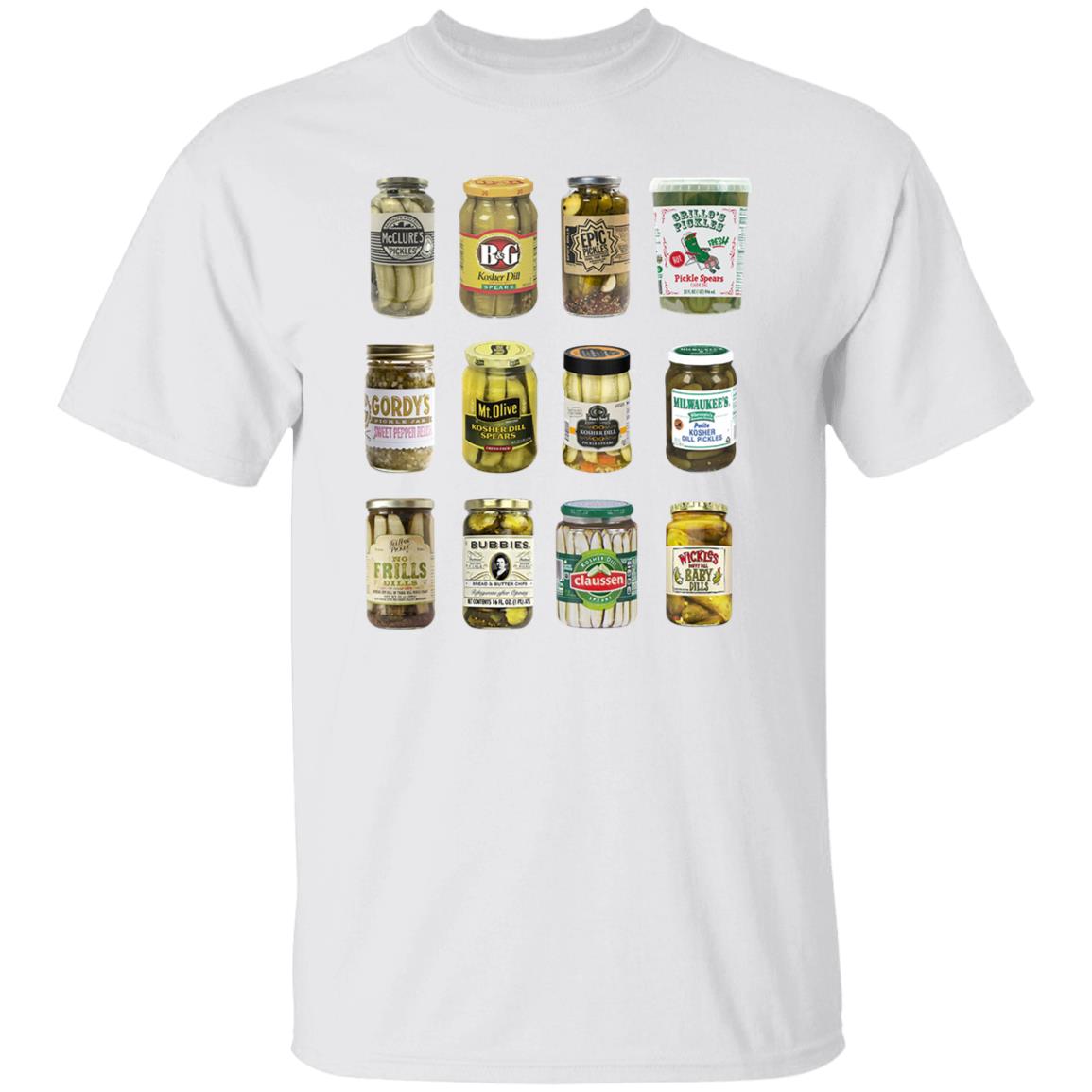 Vintage Canned Pickles Pickle Lovers Shirt