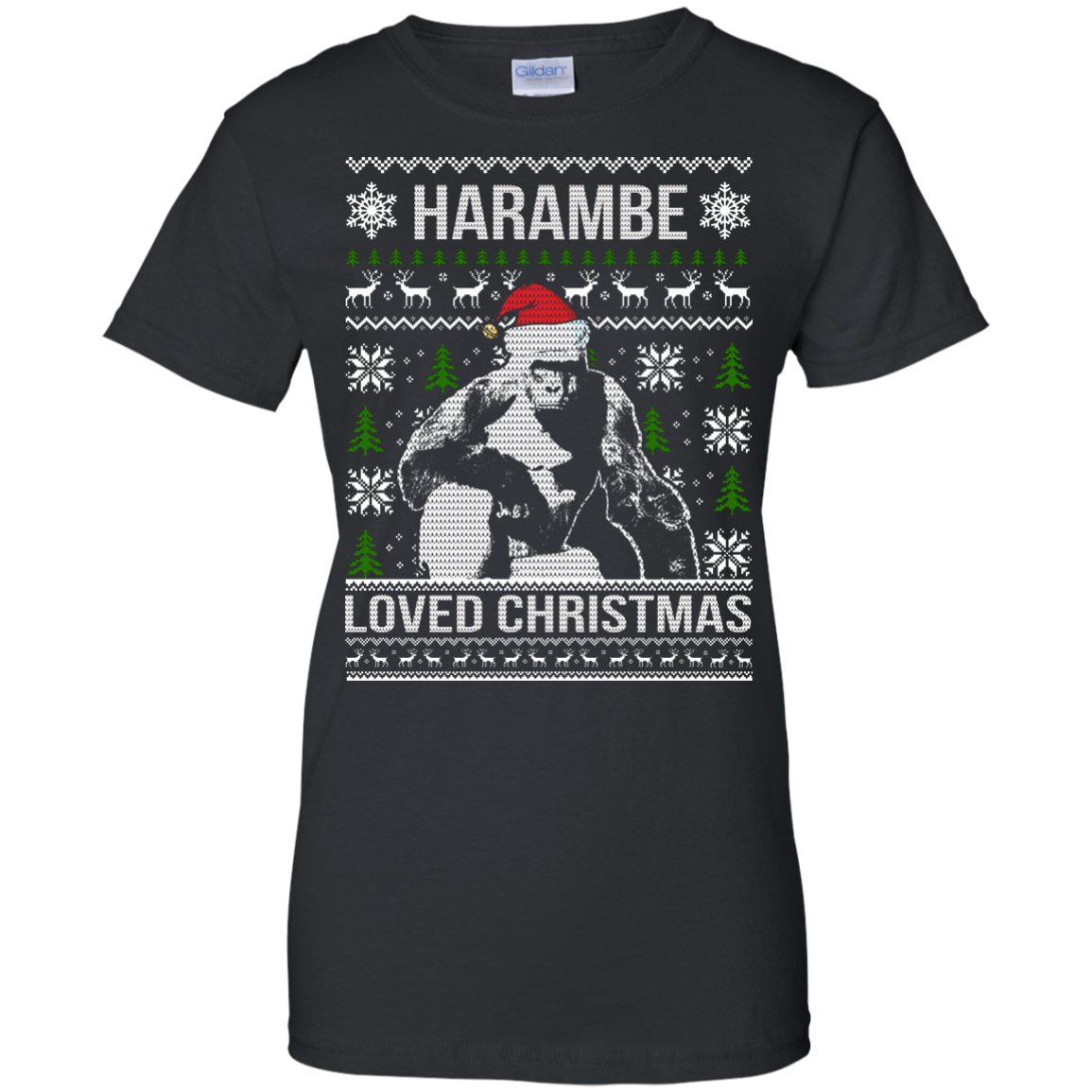 Harambe Loved Christmas Sweater, Shirt, Hoodie - TeeDragons