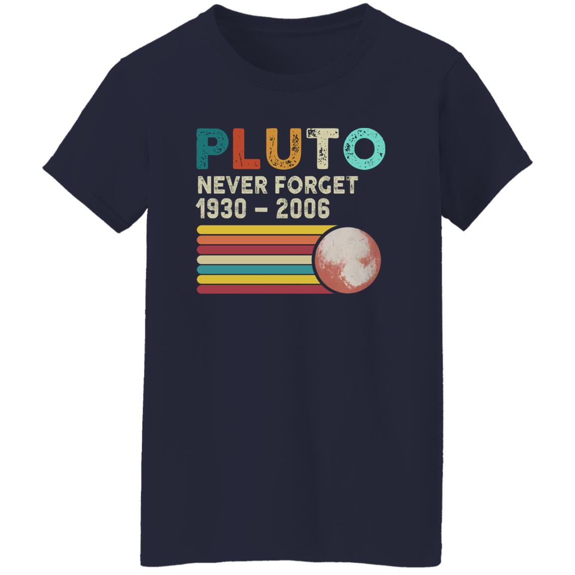 Pluto Never Forget 1930 2006 Shirt