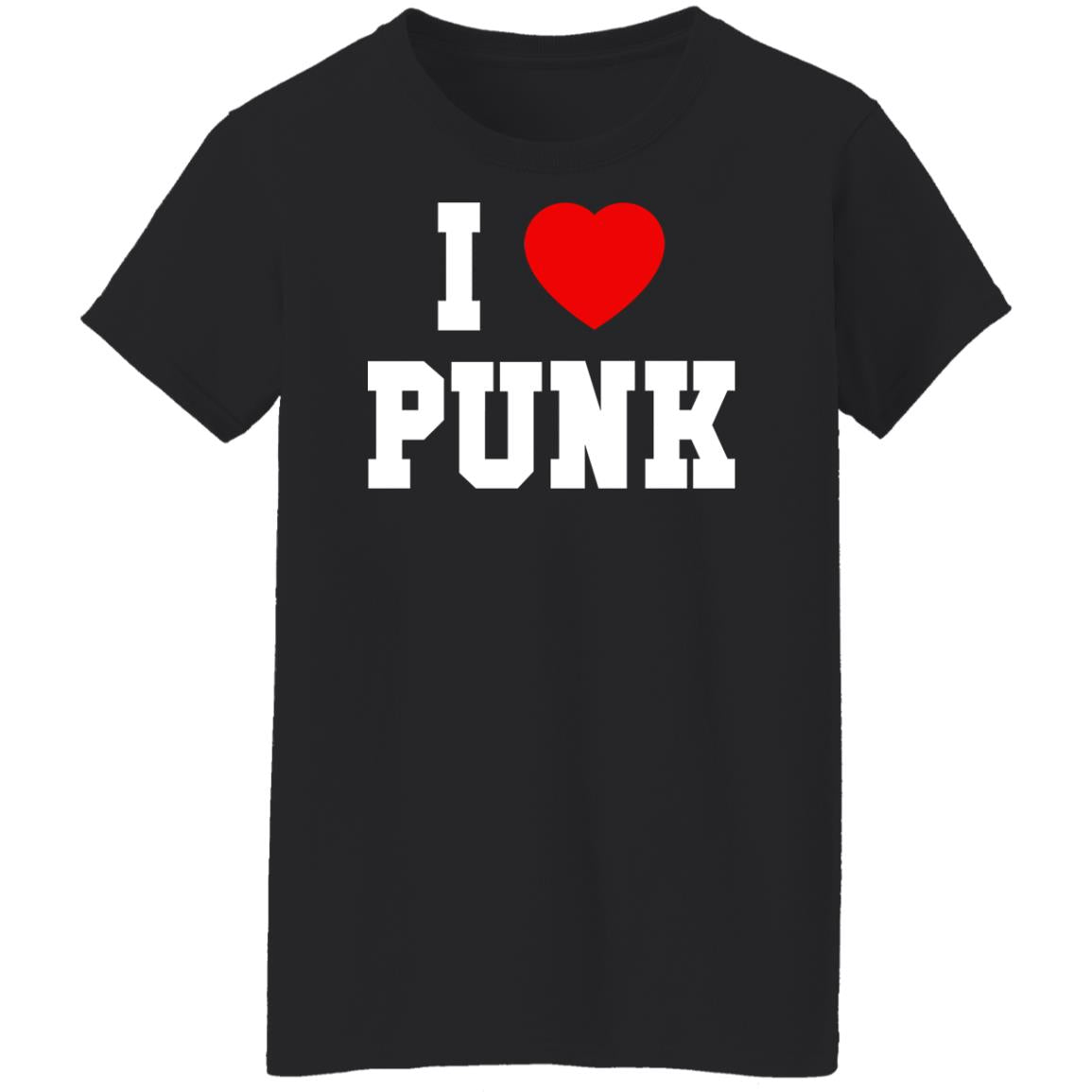 I love punk shirt