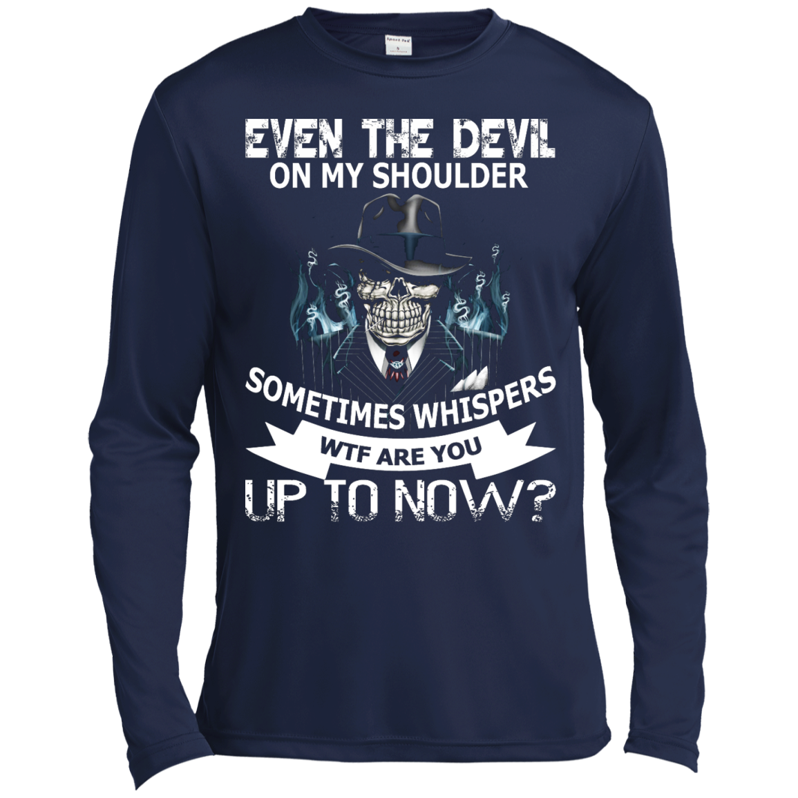 Even The Devil On My Shoulder Shirt, Hoodie, Tank - TeeDragons