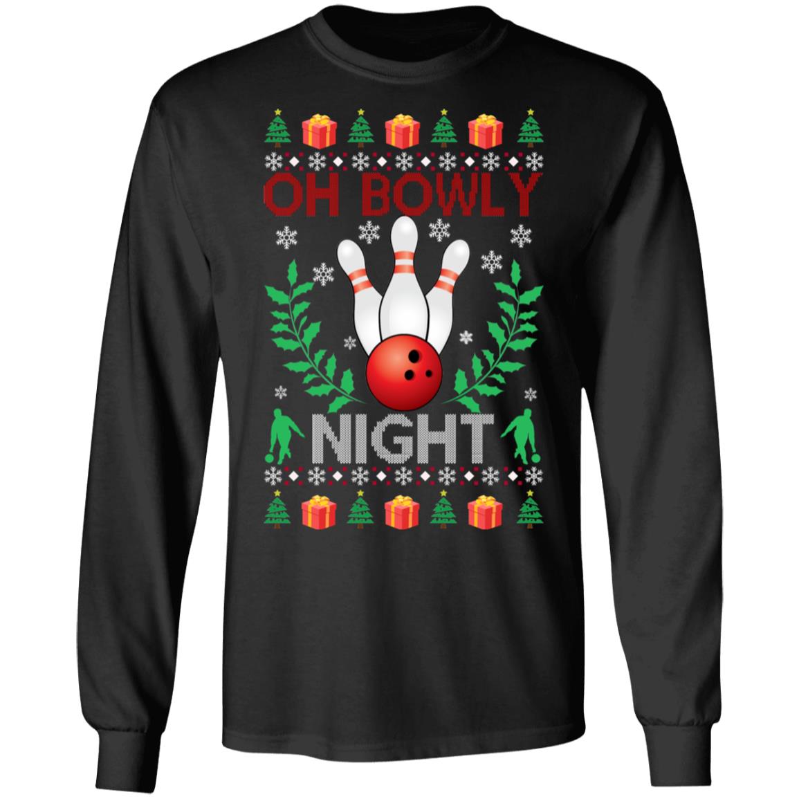 Bowling - Oh Bowly Night Christmas Sweater