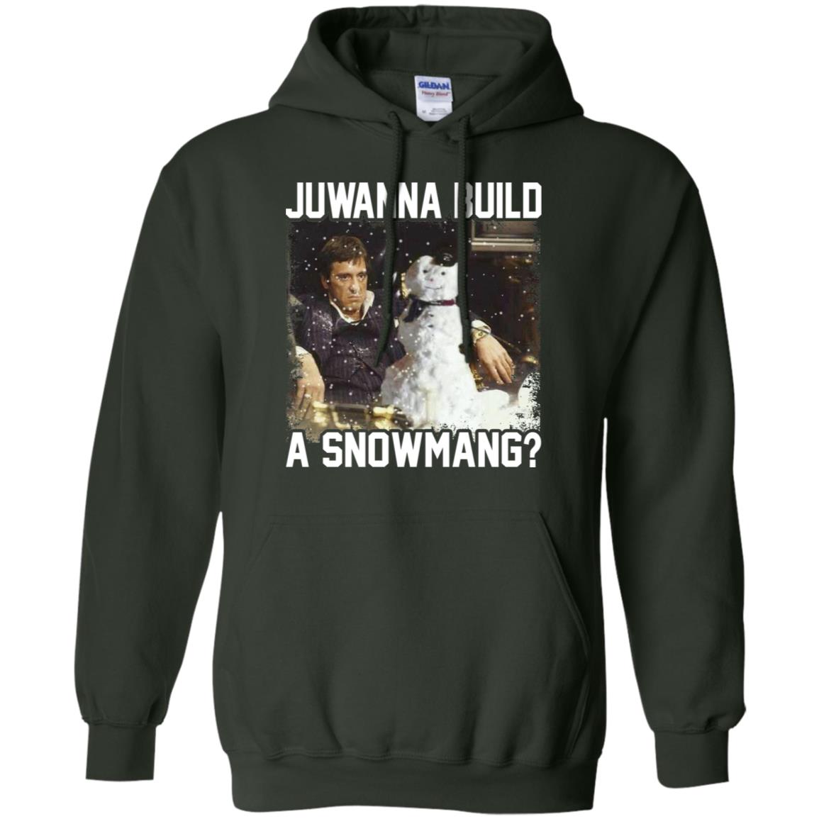 Juwanna Build A Snowmang Christmas Sweater - TeeDragons