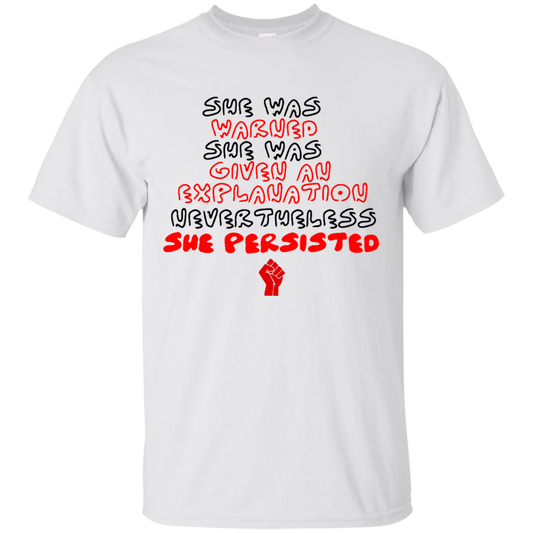 She Was Warned She Was Given An Explanation - Nevertheless, She Persisted Shirt, Hoodie - TeeDragons