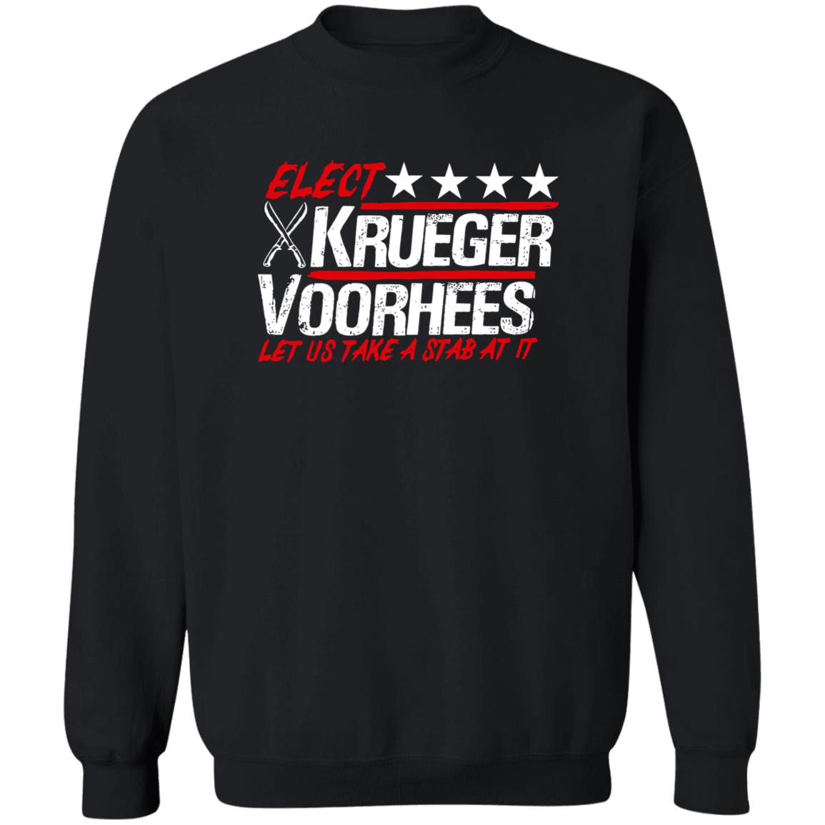 Elect Krueger Voorhees Let Us Take A Stab At It Shirt