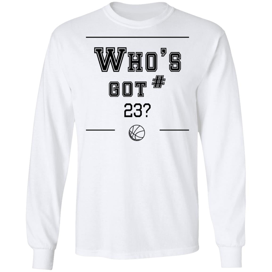 Who’s got 23 shirt