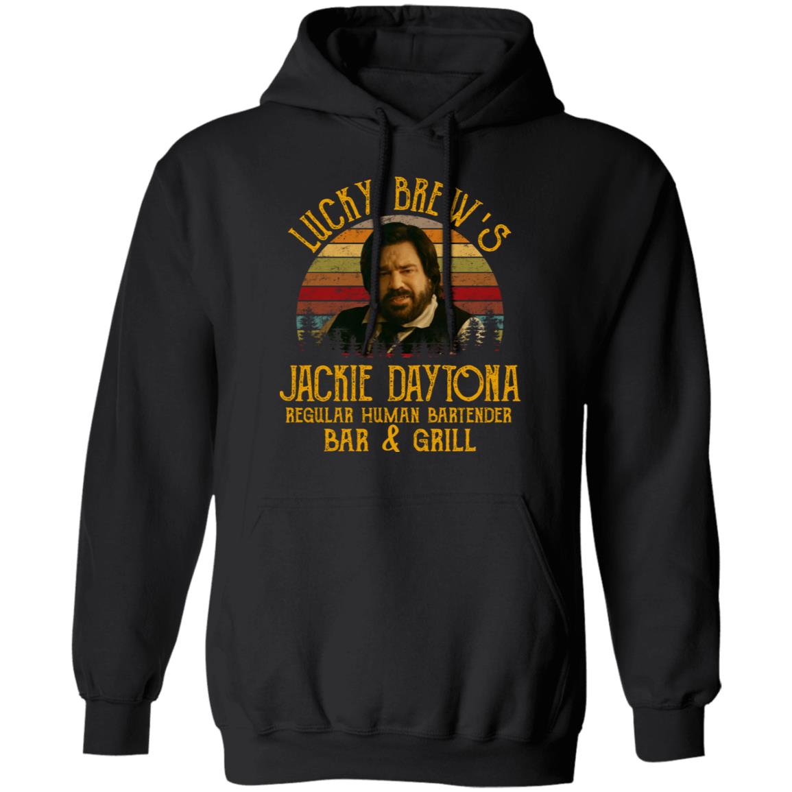 Lucky Brew’s Jackie Daytona Regular Human Bartender Shirt