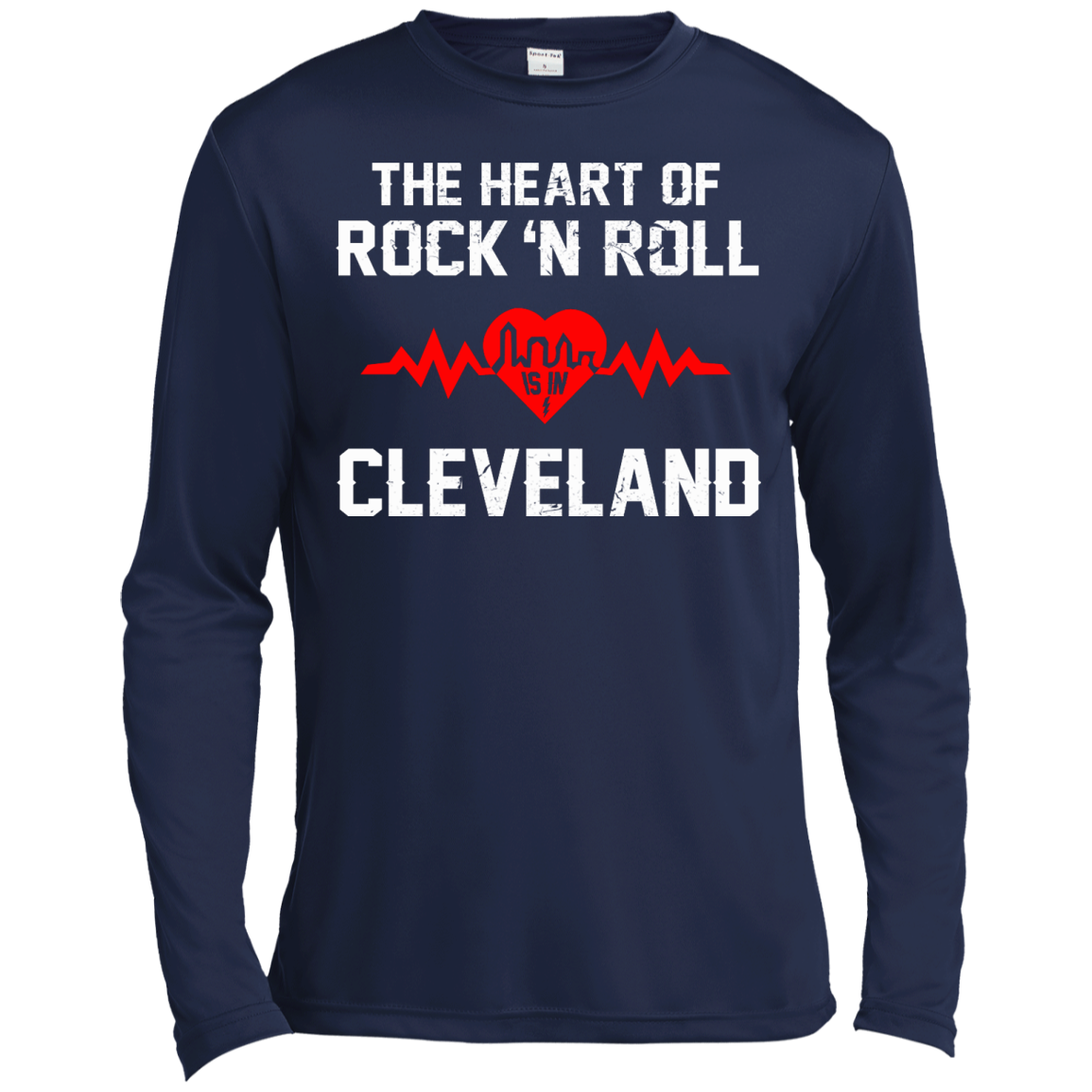 The Heart Of Rock 'n Roll Is In Cleveland Shirt, Hoodie, Tank - TeeDragons