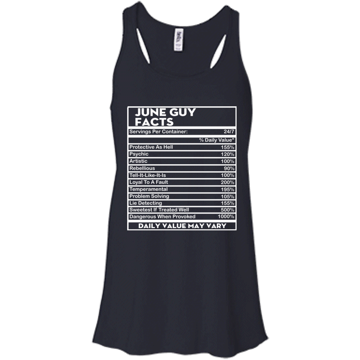 June Guy Facts - Servings Per Container 24/7 Shirt, Hoodie - TeeDragons