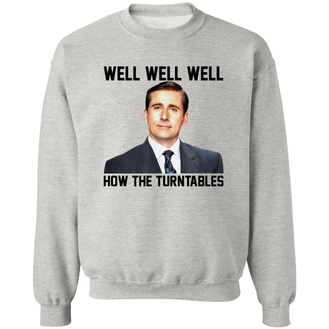 Michael Scott Well Well Well How The Turntables Shirt