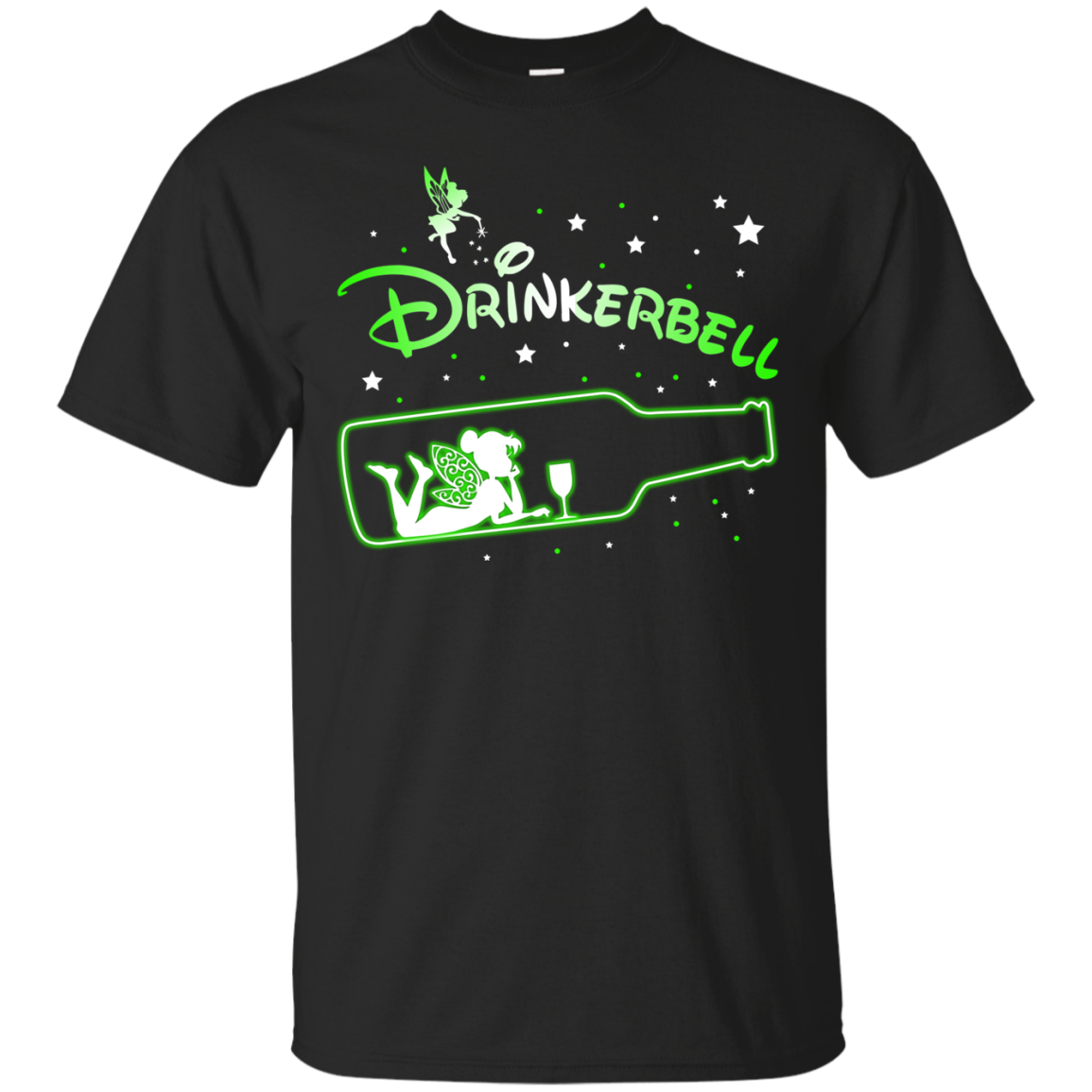 Drinkerbell Christmas Shirt, Sweatshirt, Tank - TeeDragons