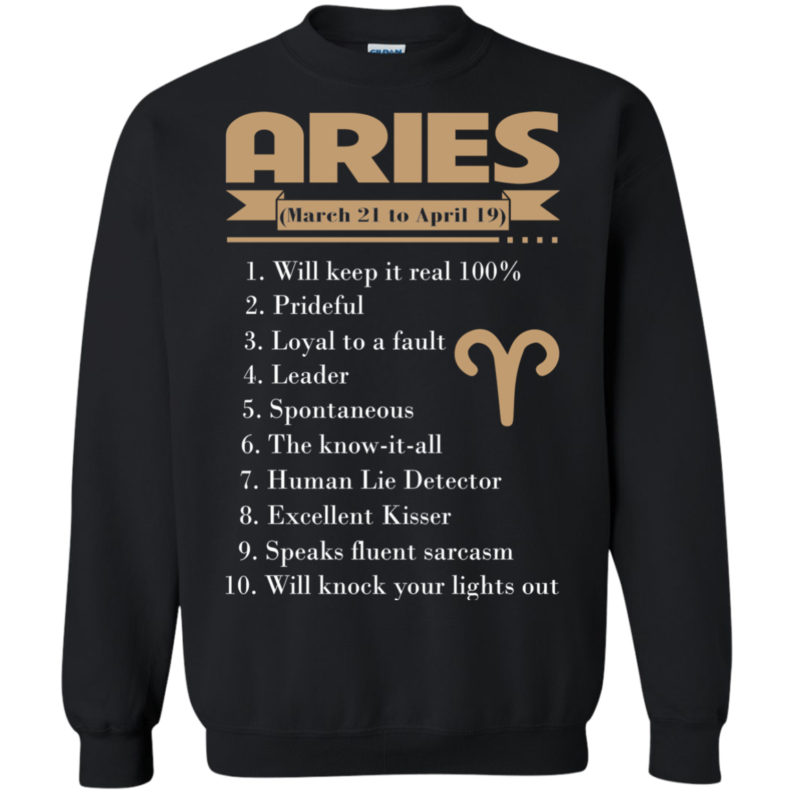 Aries - Will Keep It Real 100% Shirt, Hoodie, Tank - TeeDragons