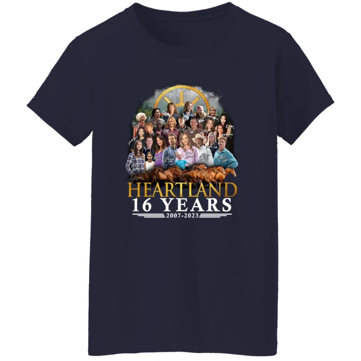 Heartland 16 Years 2007 2023 Shirt