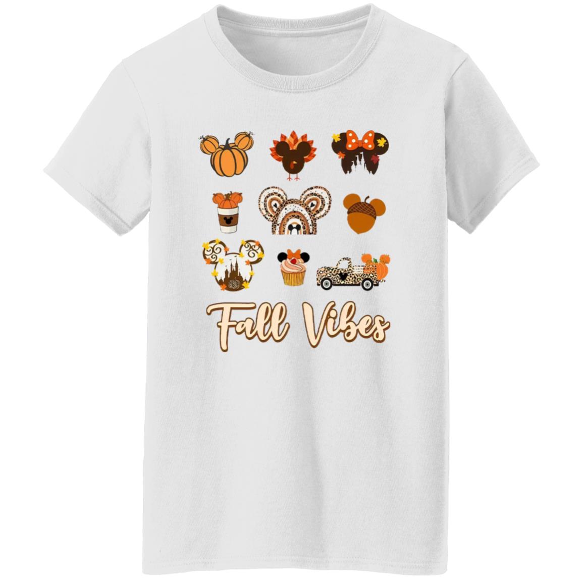 Fall Vibes Pumpkin Shirt