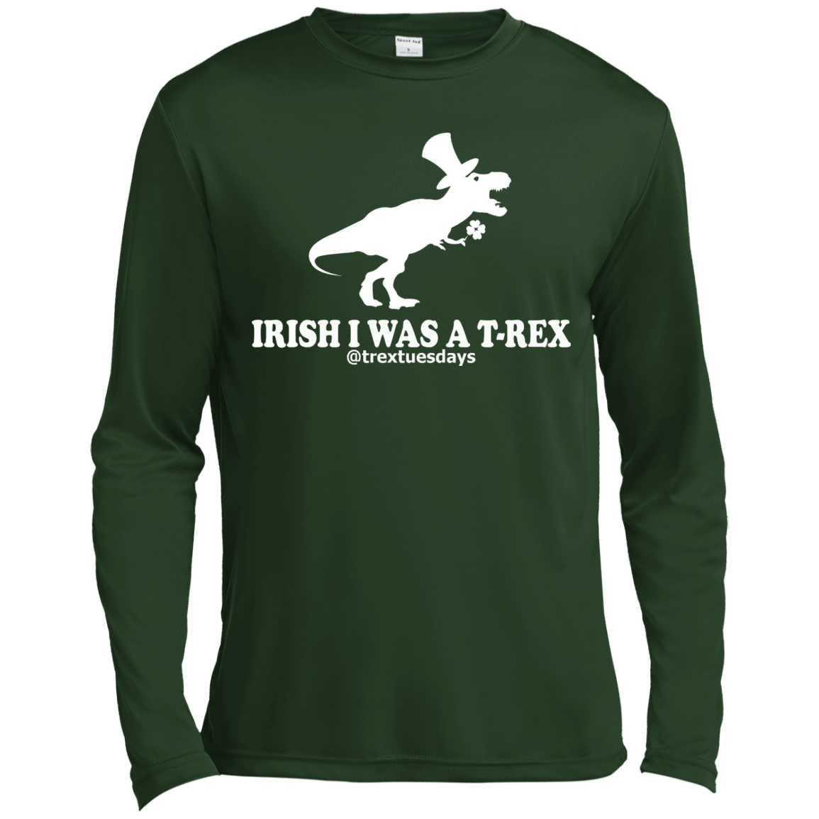 Irish I Was A T-rex Shirt, Hoodie, Tank - TeeDragons