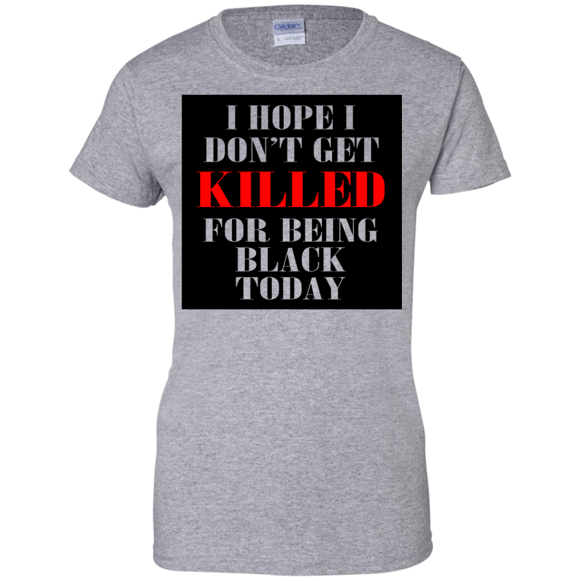 I Hope I Don't Get Killed For Being Black Today Shirt, Hoodie, Tank - TeeDragons