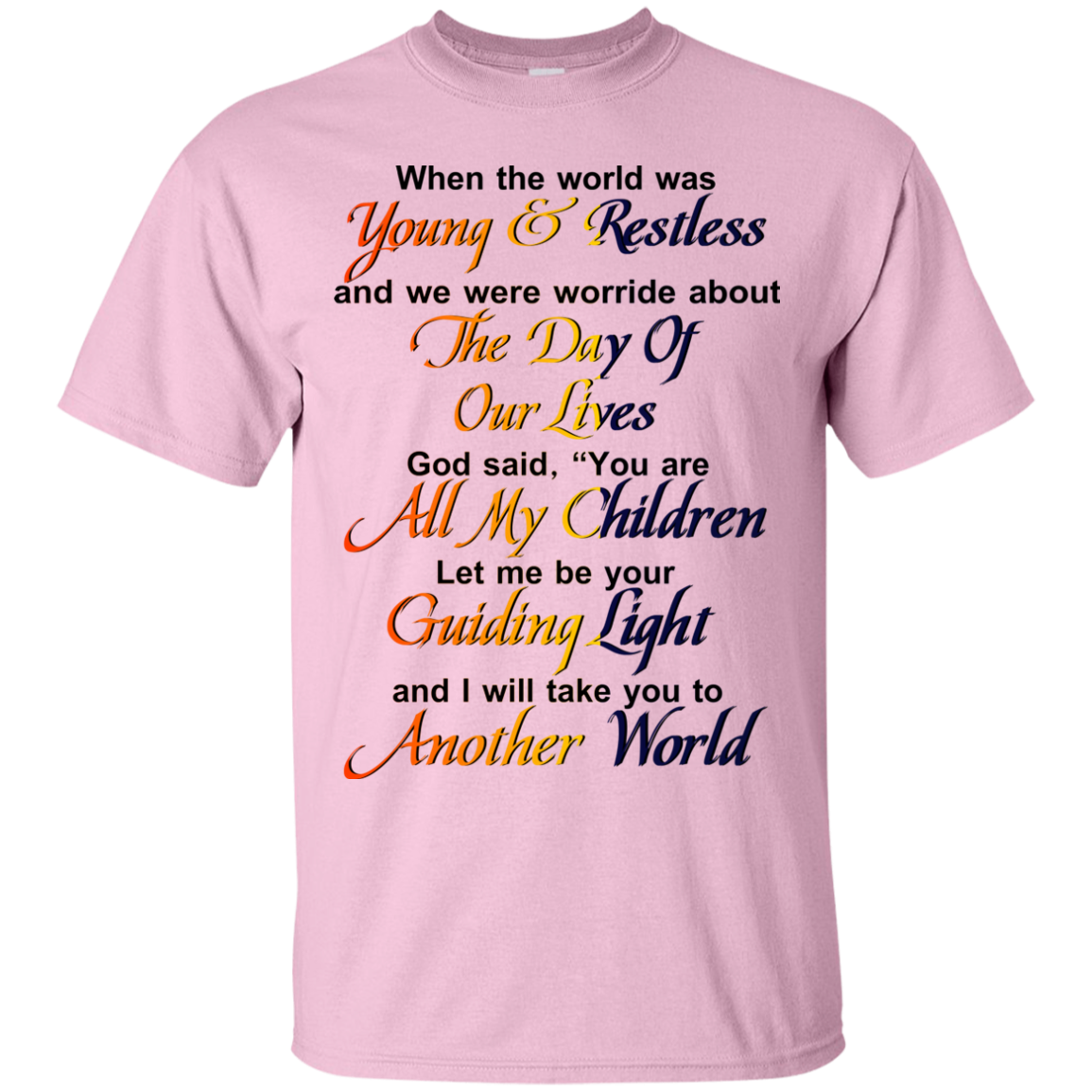 When The World Was Young And Restless Shirt, Hoodie - TeeDragons