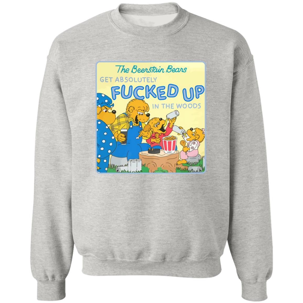 The Beerstain Bears Get Absolutely F-cked Up In The Woods Shirt