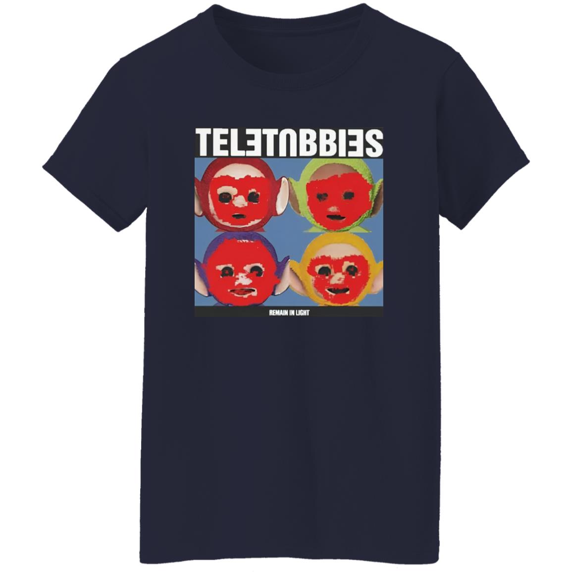 Teletubbies Remain In Light Shirt
