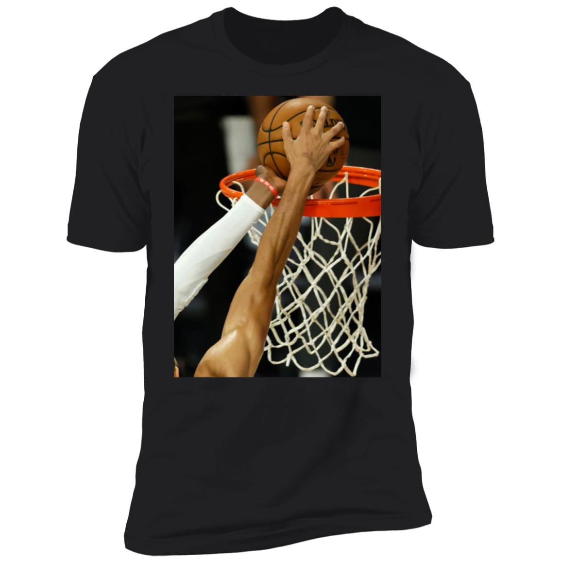 Brendan Tobin Bam Adebayo Iconic Block On Jayson Tatum Basketball Shirt