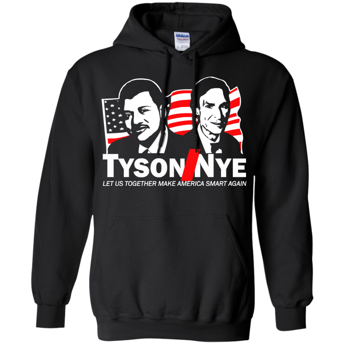Tyson / Nye - Let Us Together Make America Smart Again Shirt, Hoodie, Tank - TeeDragons