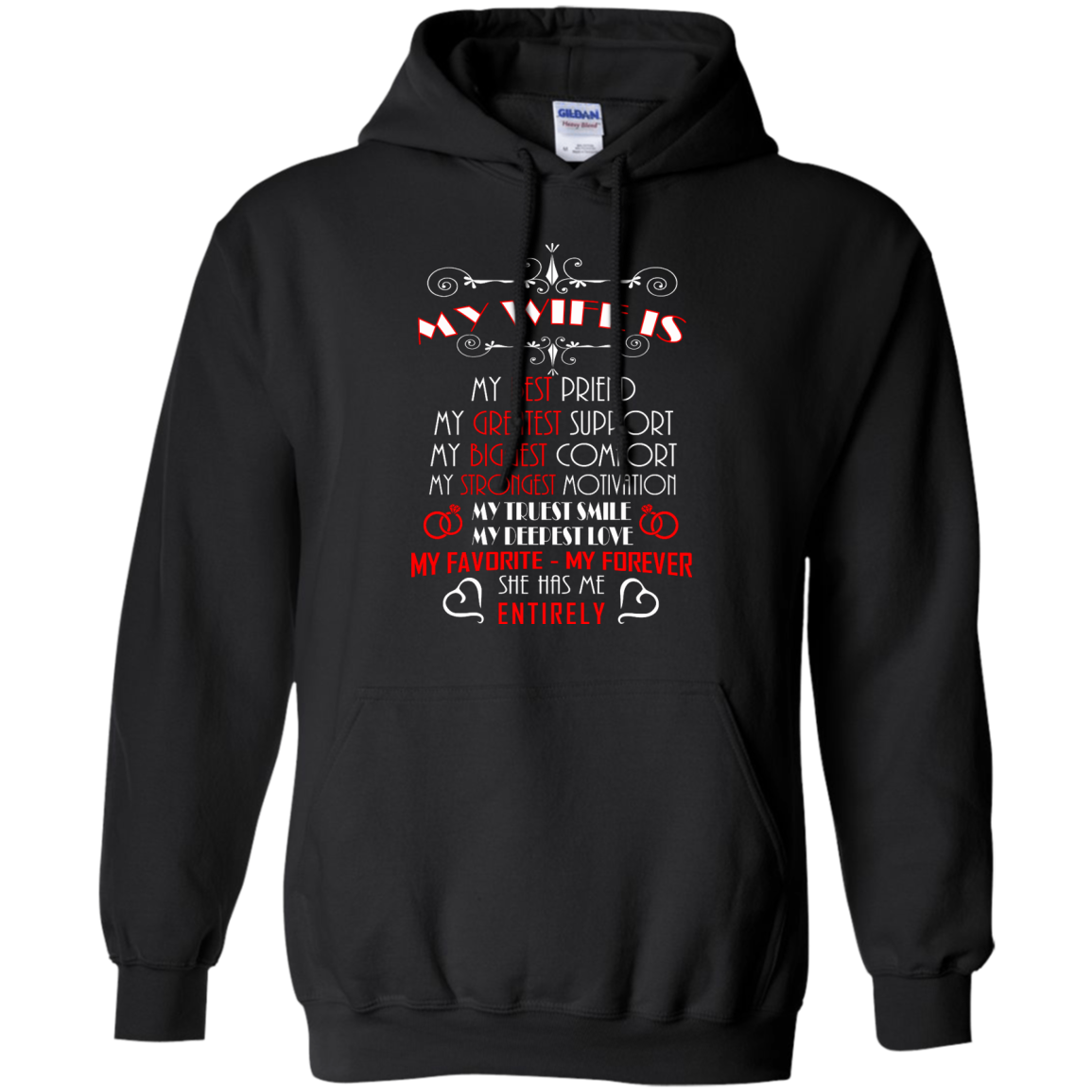 My Wife Is My Best Friend - She Has Me Entirely Shirt, Hoodie, Tank - TeeDragons