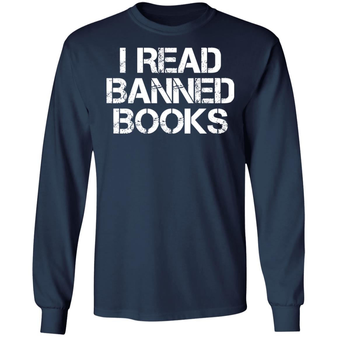 I read banned books shirt - TeeDragons