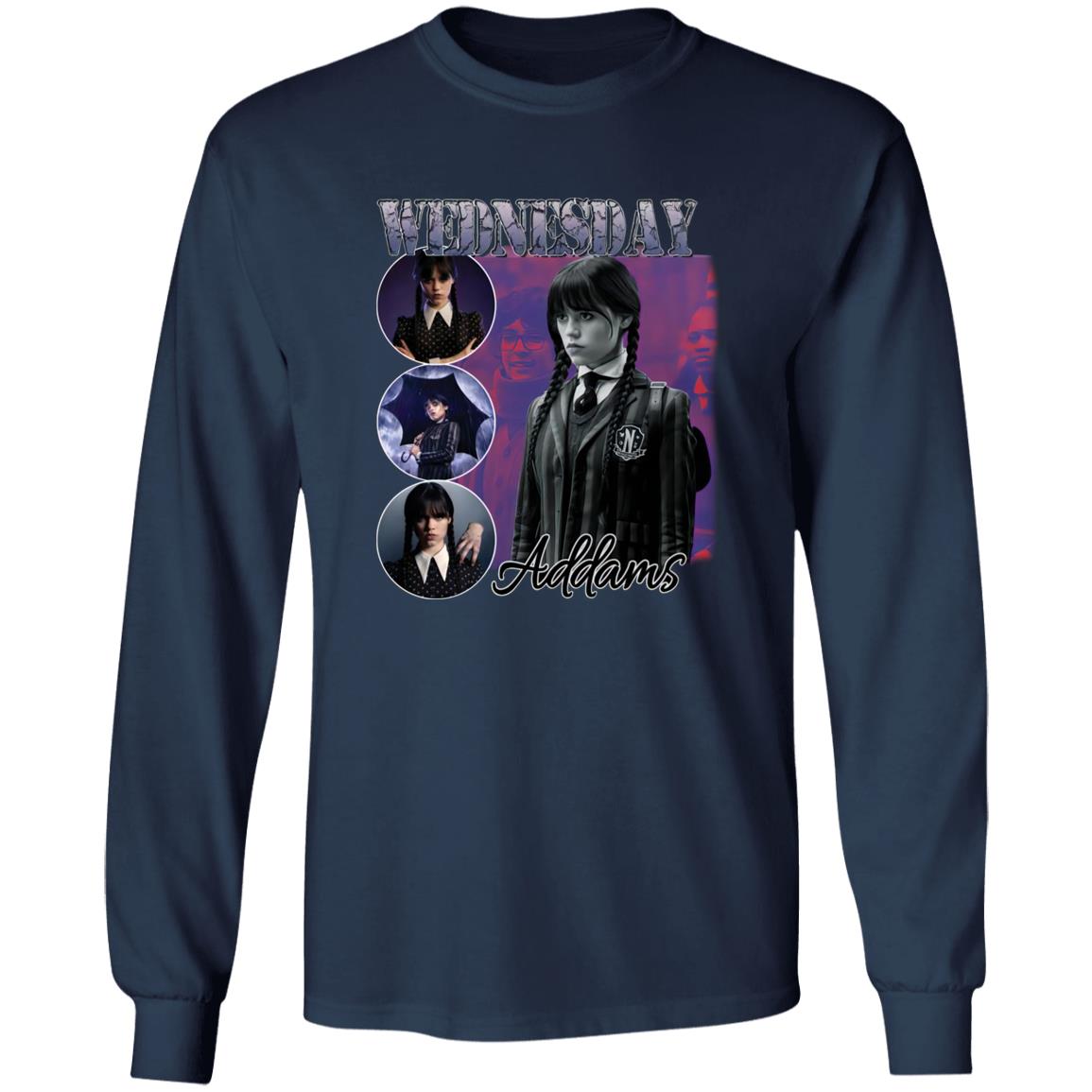 Wednesday Addams 90s Shirt