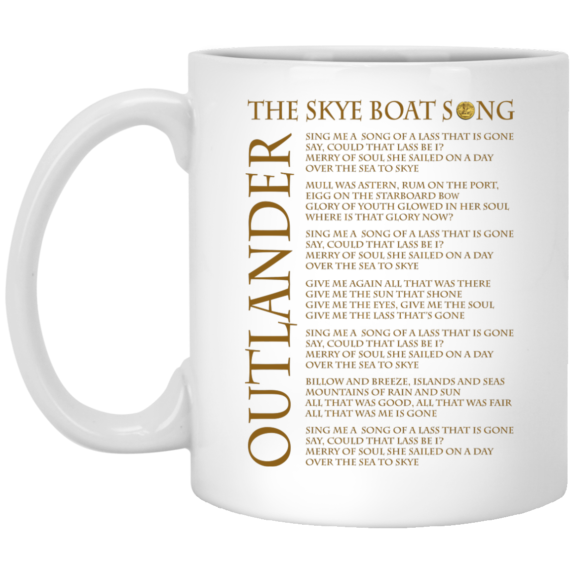 Outlander - The Skye Boat Song Mugs - TeeDragons