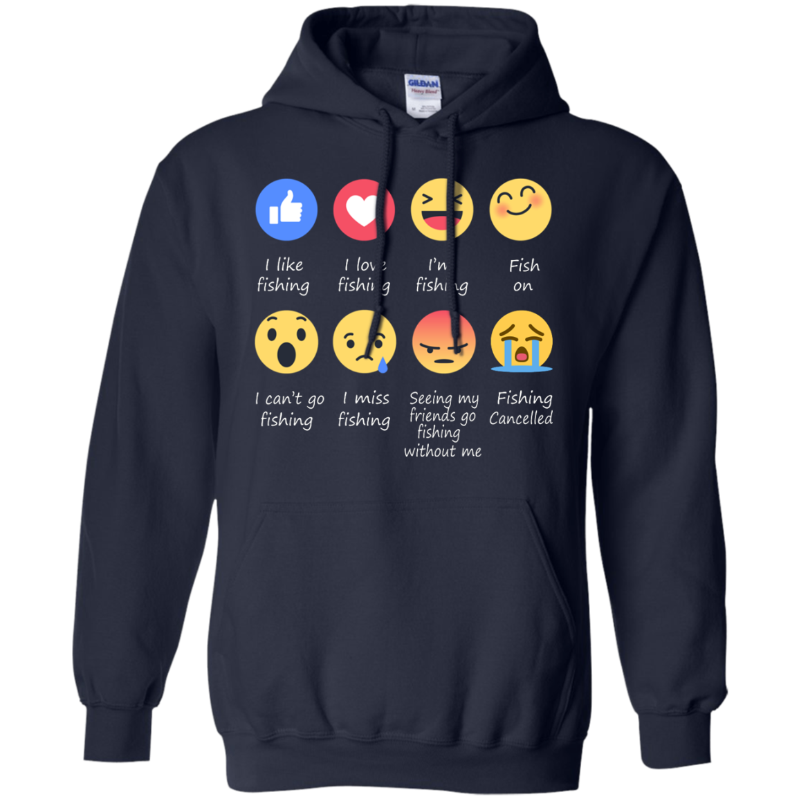 Fishing Emotion Shirt, Hoodie, Tank - TeeDragons
