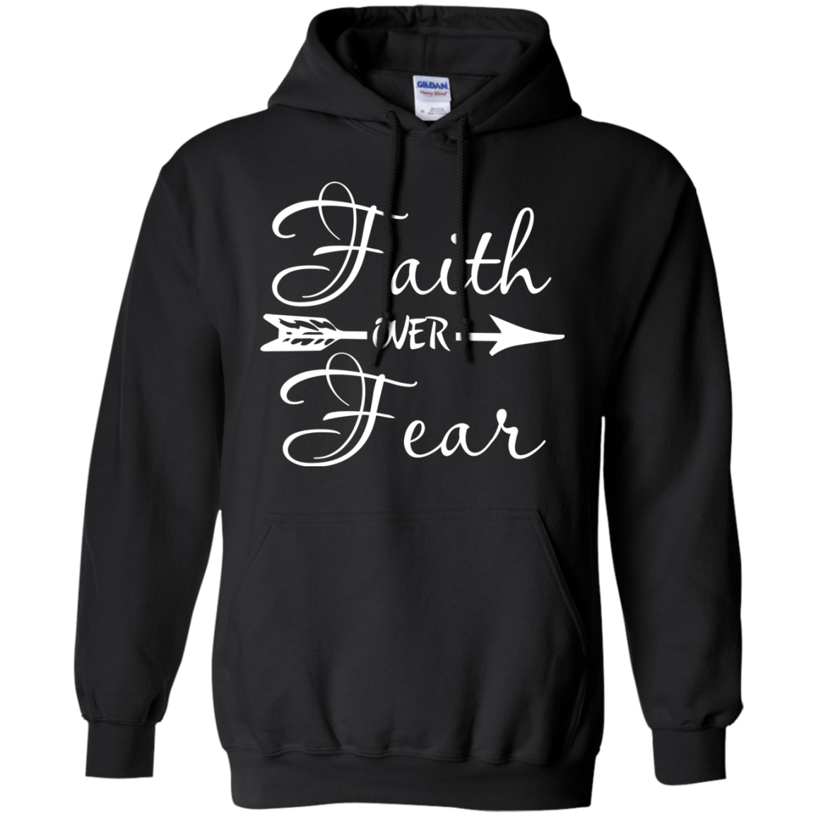 Faith Over Fear Shirt, Hoodie, Tank - TeeDragons