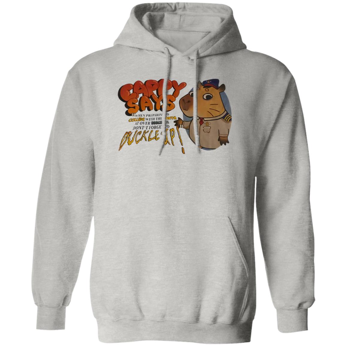 Cappy Says When Preparing To Collide With The Earth Shirt