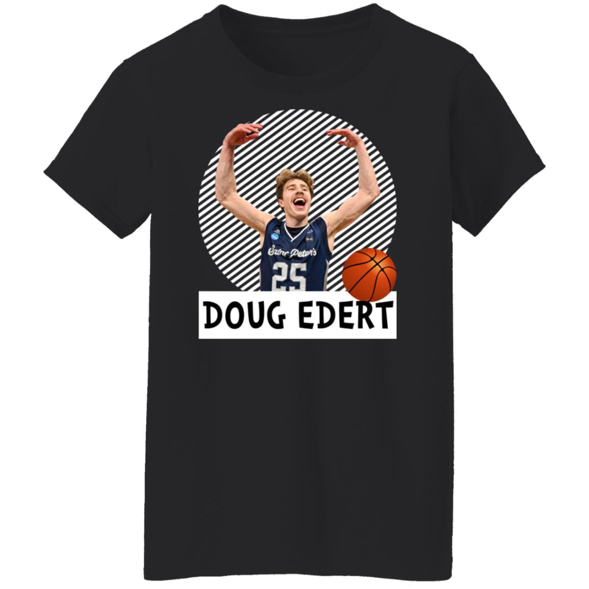 Doug Edert Saint Peter’s Peacocks Basketball Shirt