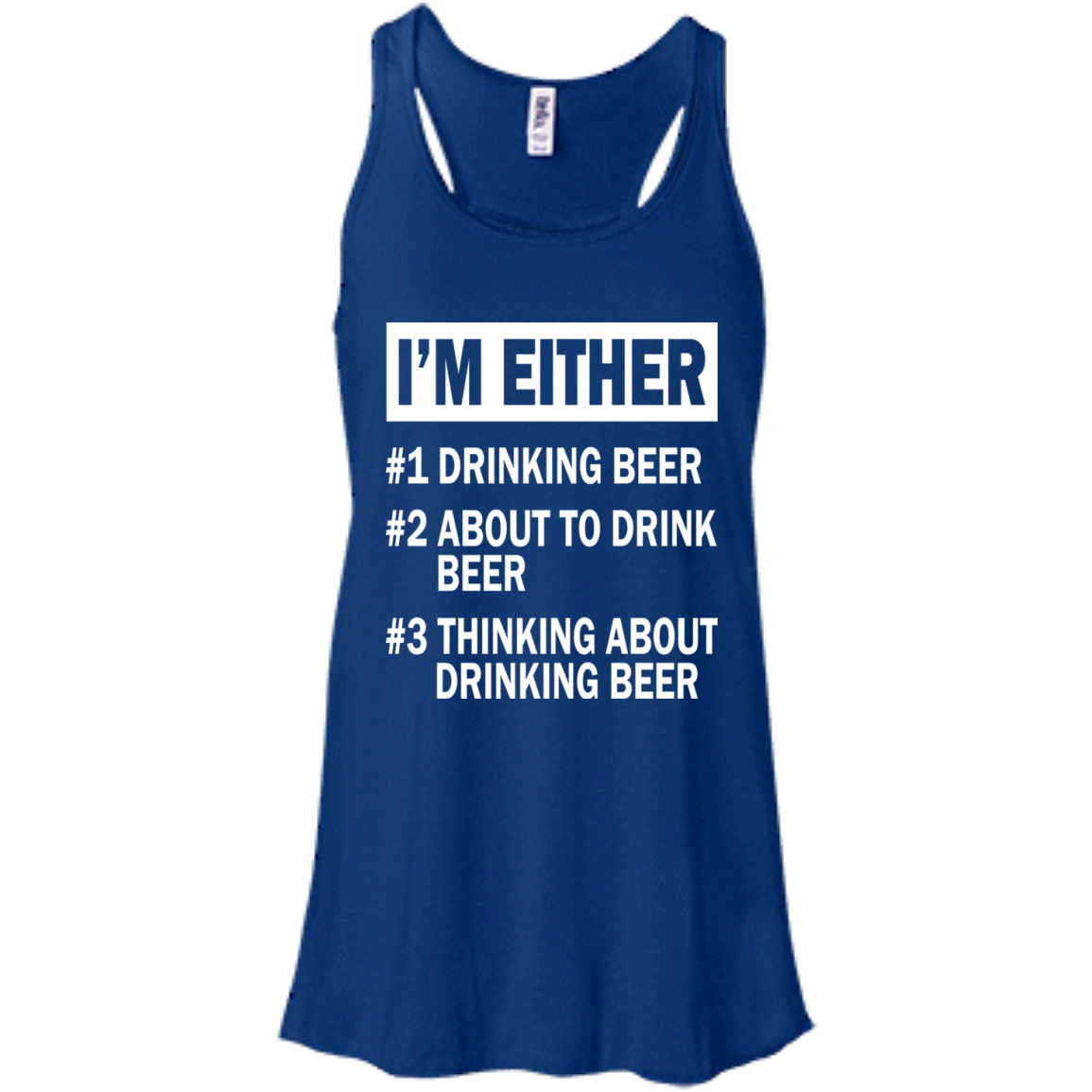 I'm Either - Drinking Beer - About To Drink Beer - Thinking About Drinking Beer T-shirt - TeeDragons