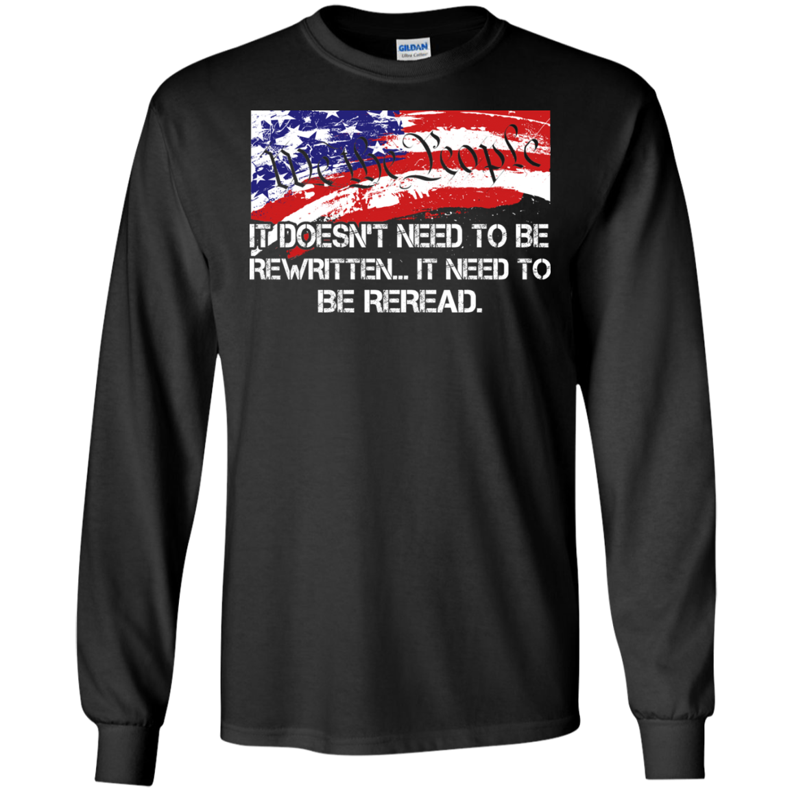 We The People - It Doesn't Need To Be Rewritten Shirt, Hoodie, Tank - TeeDragons