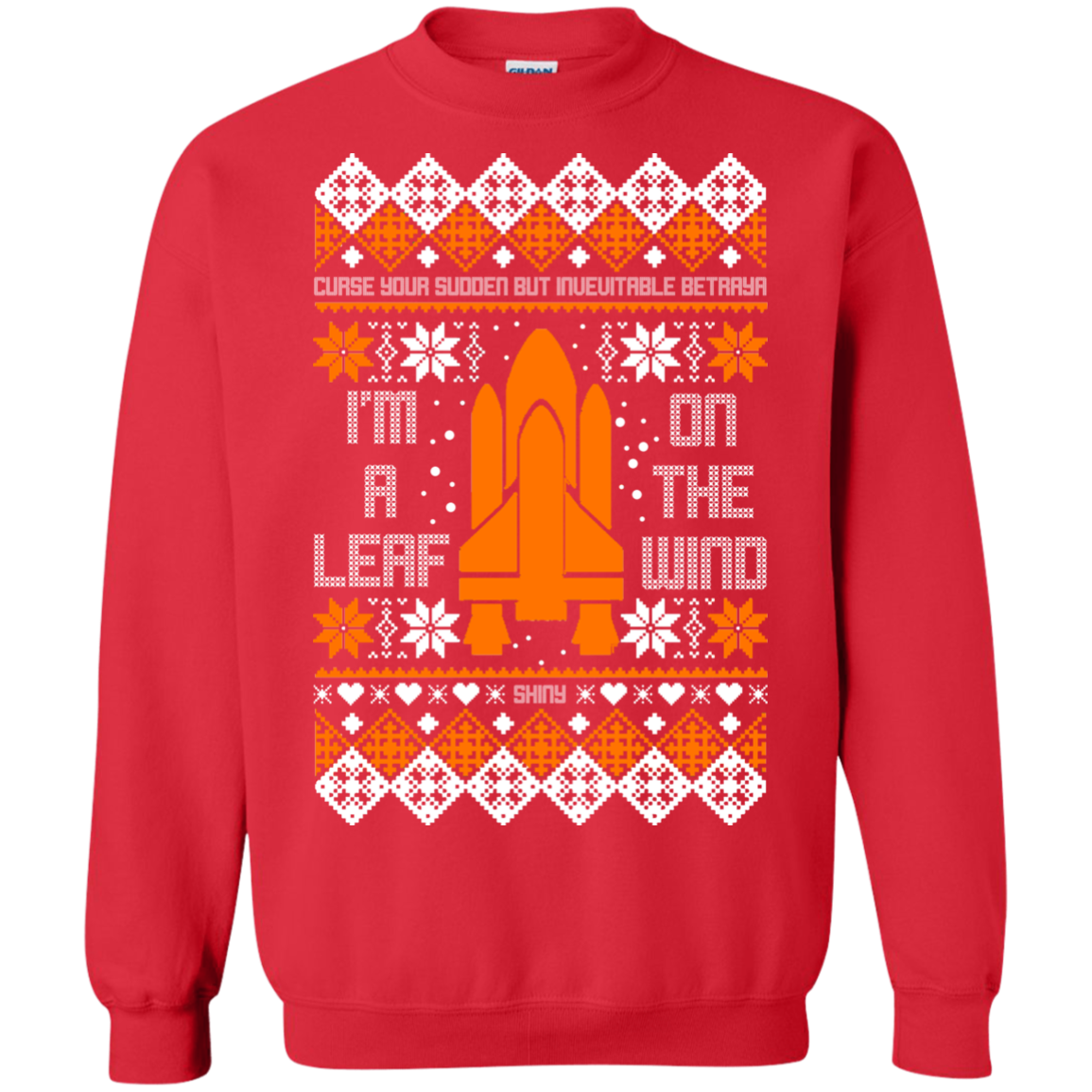 I'm A Leaf On The Wind Christmas Sweater - TeeDragons