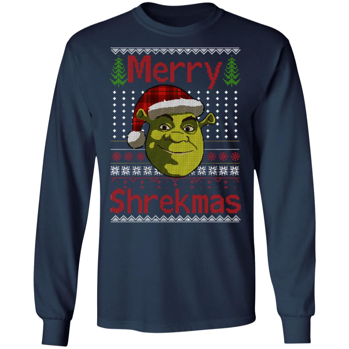 Merry Shrekmas Christmas Sweater