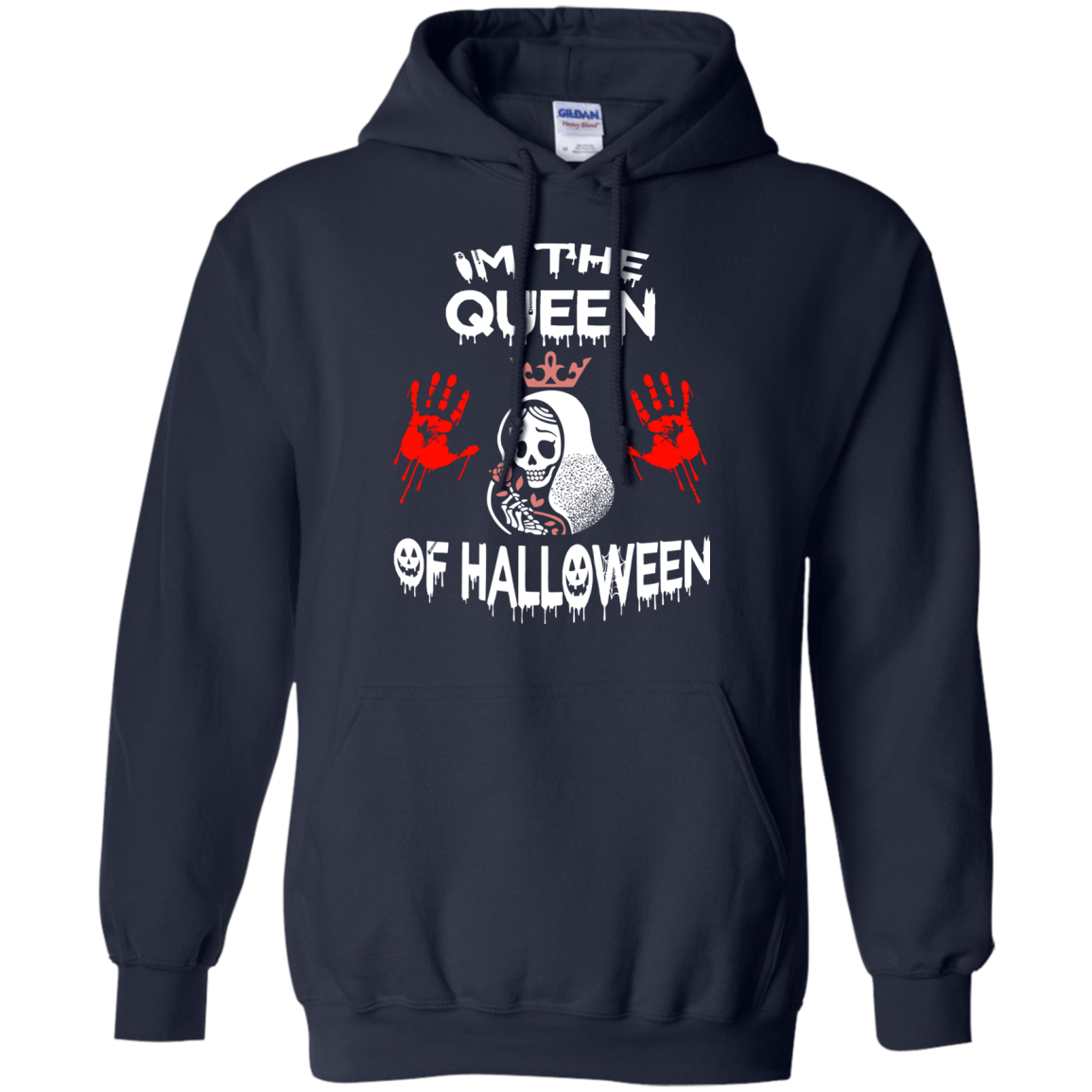 Im The Queen Of Halloween Shirt, Hoodie, Tank - TeeDragons