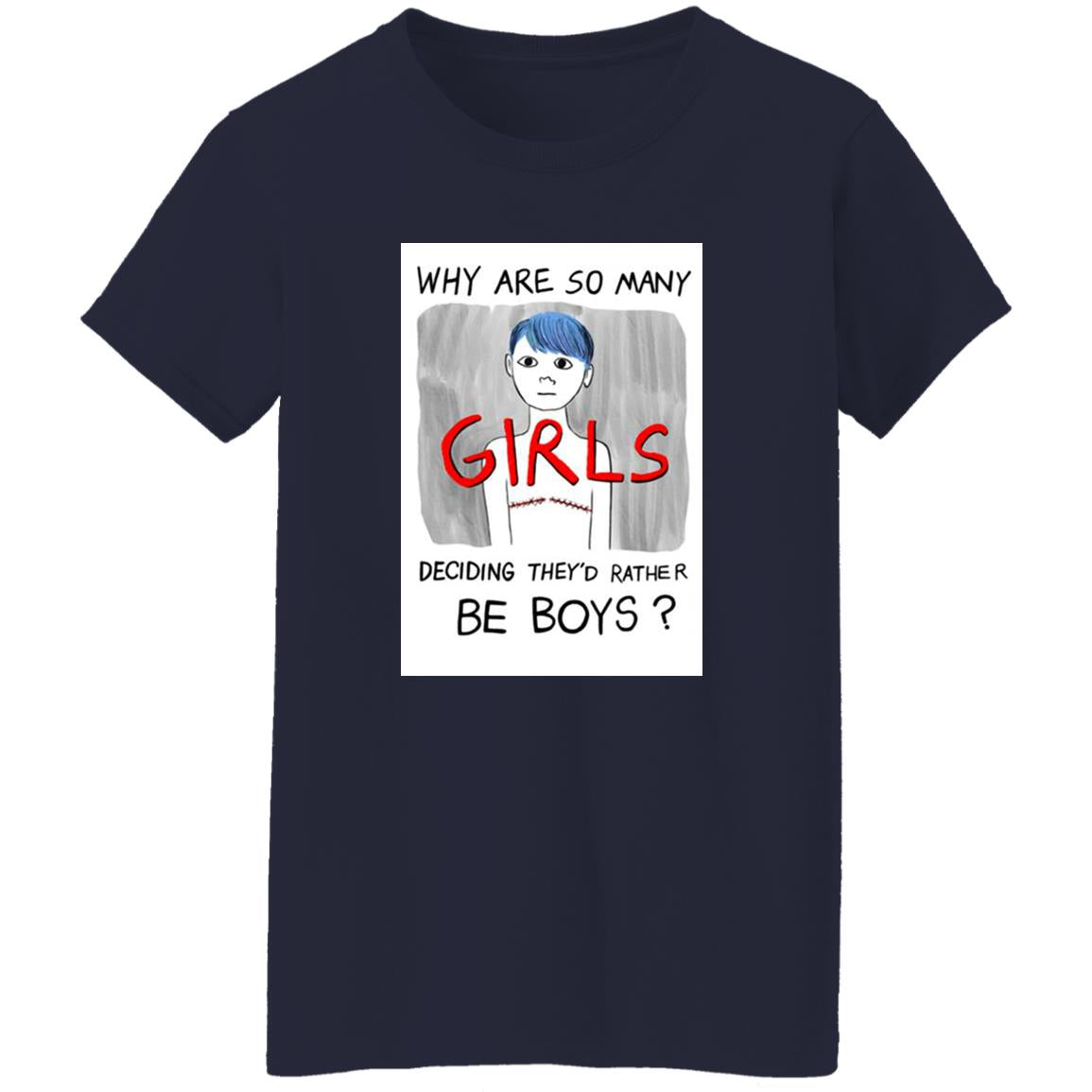 Why Are So Many Girls Deciding They'd Rather Be Boys Shirt