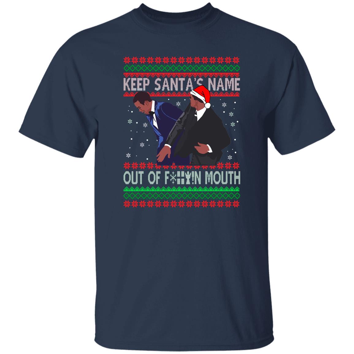 Keep Santa’s Name Out Of F-ck Mouth Christmas Sweater