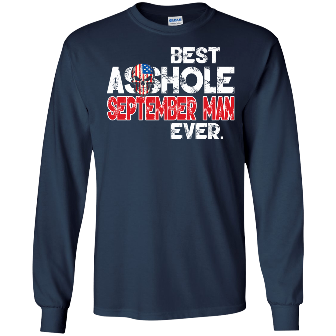 Best Asshole September Man Ever Shirt, Hoodie, Tank - TeeDragons
