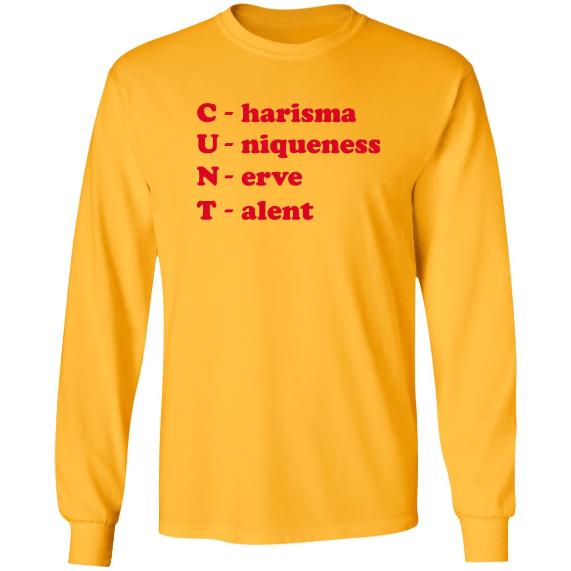 C-NT – Charisma Uniqueness Nerve Talent Shirt