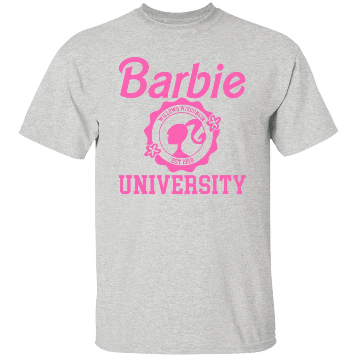 Barbie University Shirt