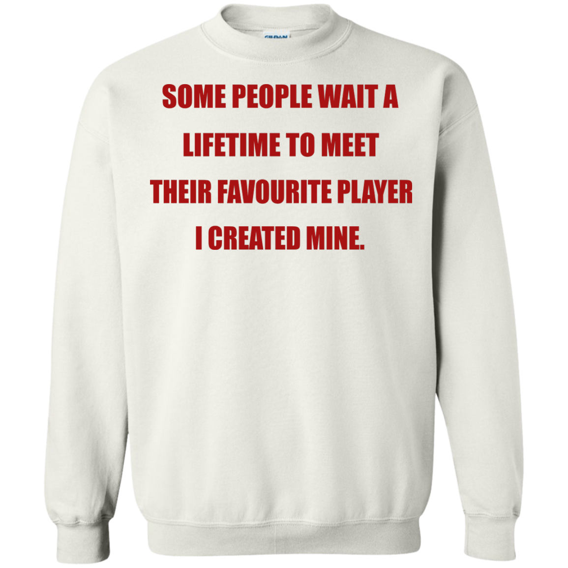 Some People Wait A Lifetime To Meet Their Favourite Player I Created Mine T-Shirt - TeeDragons