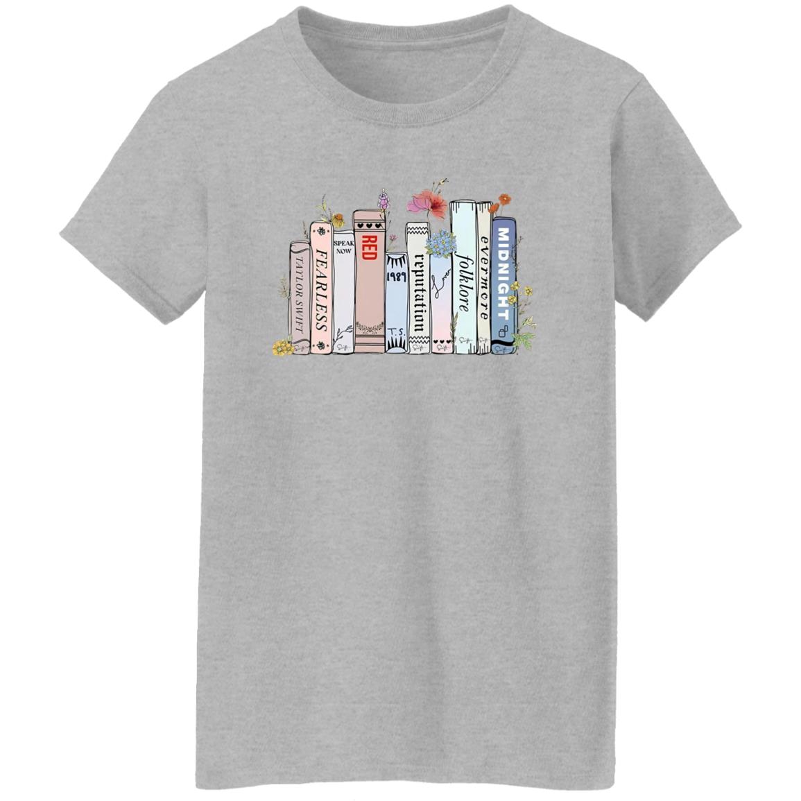 Vintage Albums As Books Taylor Shirt