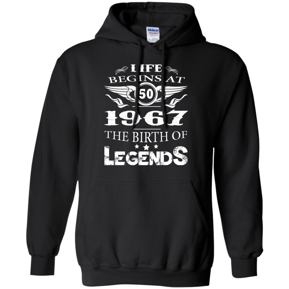 Life Begins At 50 1967 The Birth Of Legends Shirt, Hoodie, Tank - TeeDragons