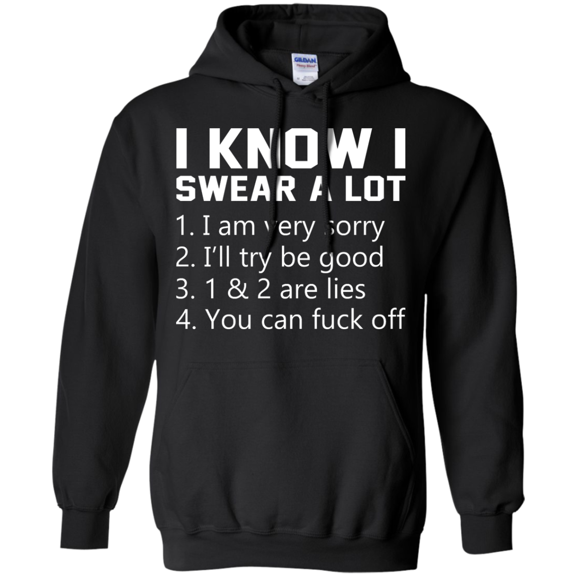 I Know I Swear A Lot Shirt, Hoodie, Tank - TeeDragons