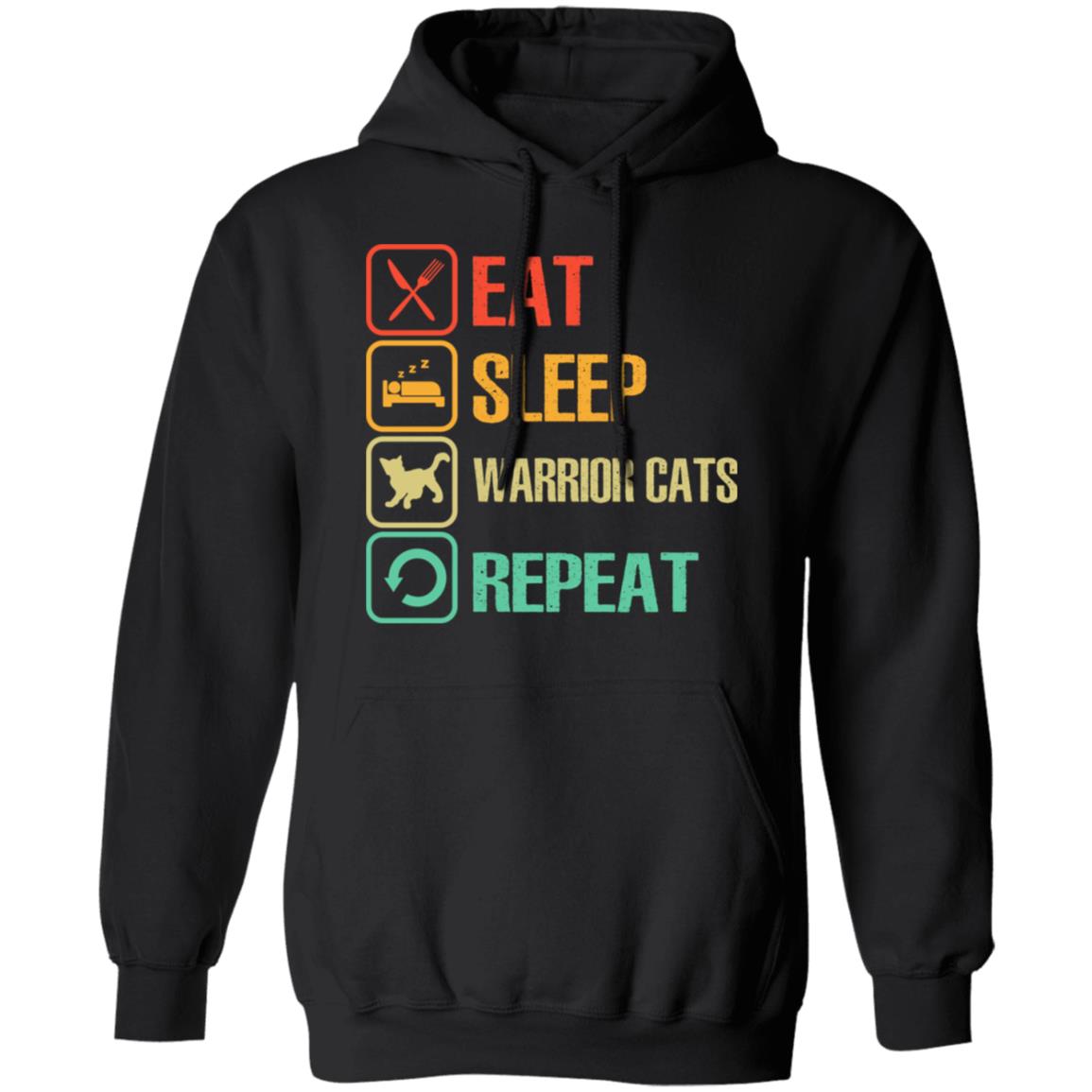 Eat - Sleep - Warrior Cats - Repeat Shirt