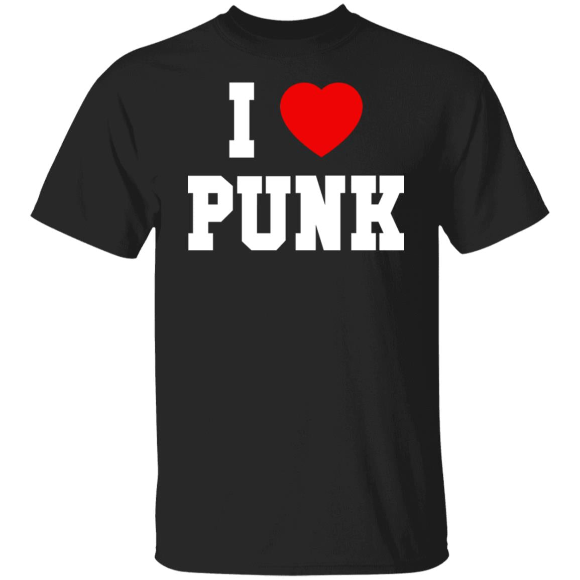 I love punk shirt
