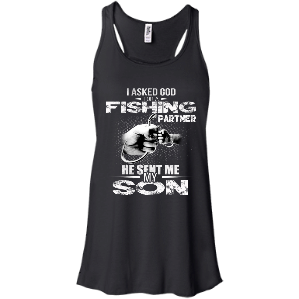 I Asked God For A Fishing Partner He Sent Me My Son Shirt, Hoodie, Tank - TeeDragons